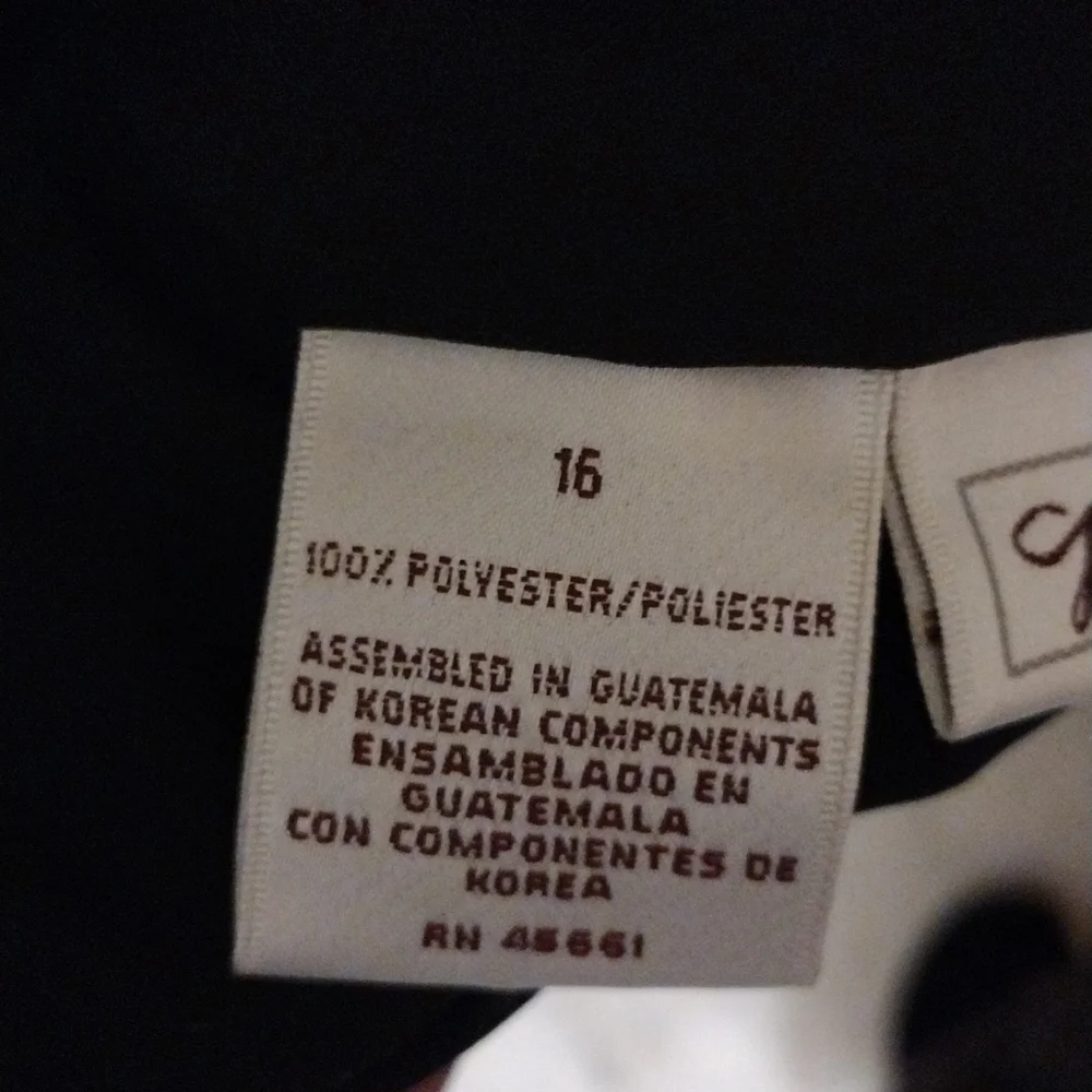 𝅺worthington Black dressy long skirt - Picture 7 of 7